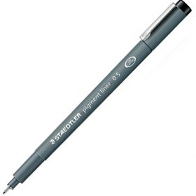 Staedtler Pigment Indelible Pen - 0.5 mm (black) - Image 1